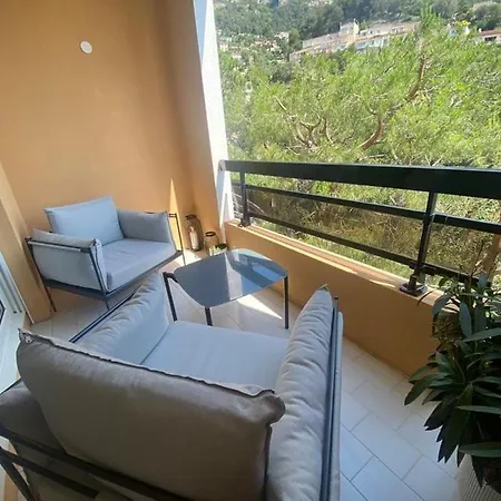 Cosy Near Monaco Sea View Terrace Apartment